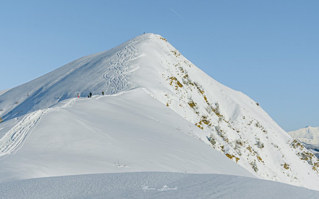 Ski de randonnée Montagne de Sulens - Manigod - Haute-Savoie