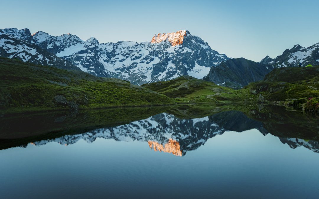 Lac du Lauzon et lac Bleu : randonnée bivouac dans le Valgaudemar (Écrins)